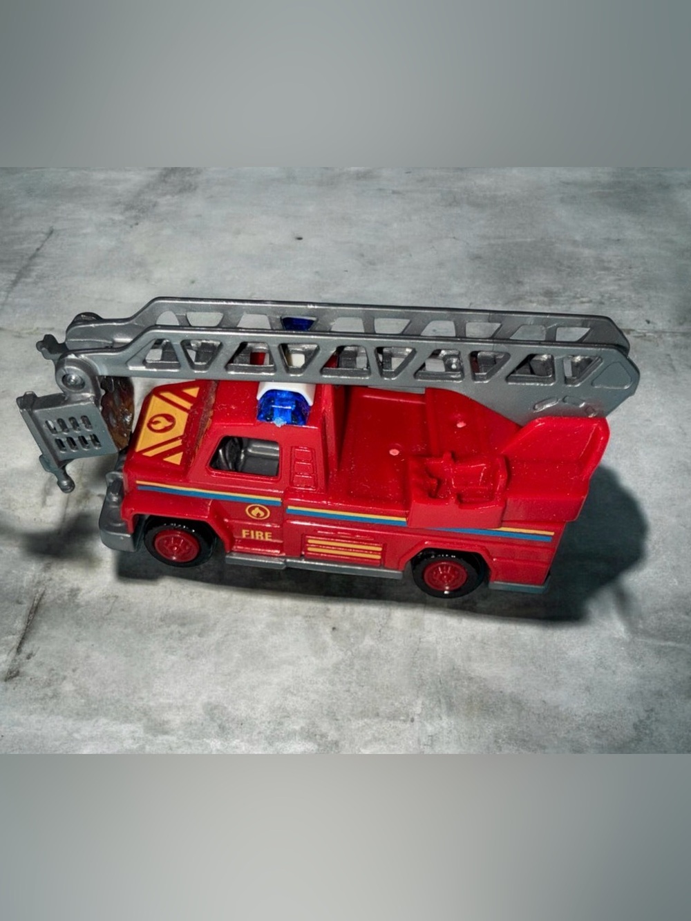 Red Fire Truck Toy with Ladder - Kids Toy